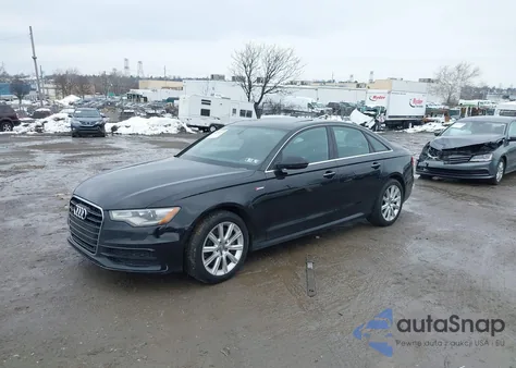 2015 Audi A6 3.0T Premium Plus z USA, uszkodzony, nr VIN WAUFGAFC9FN031432